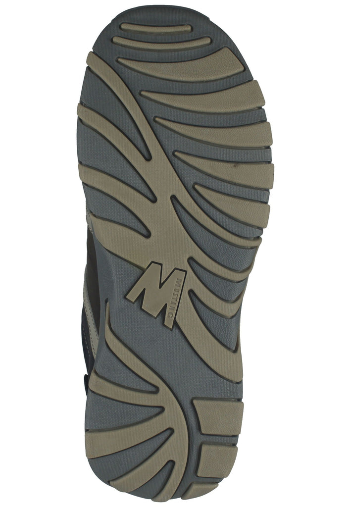 Mustang Halbschuhe Lederimitat Stein