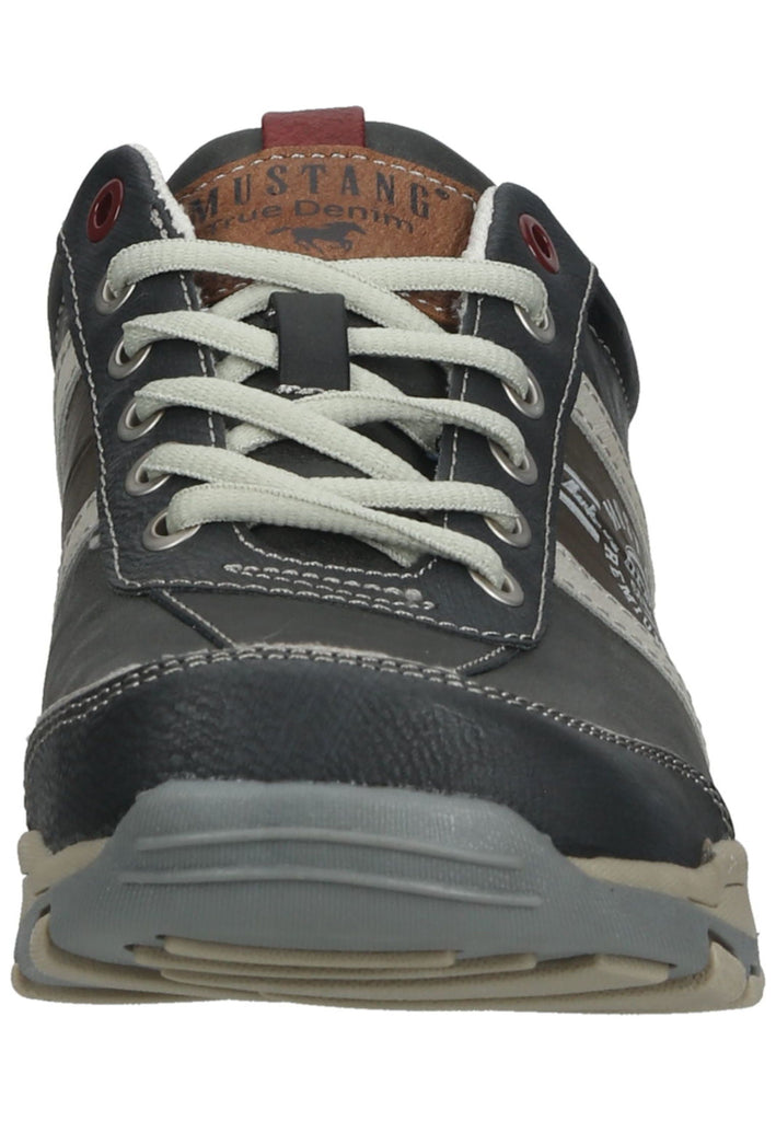 Mustang Halbschuhe Lederimitat Stein