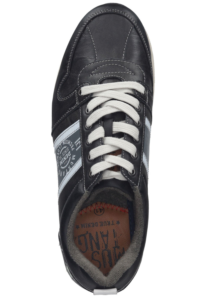 Mustang Halbschuhe Lederimitat Stein