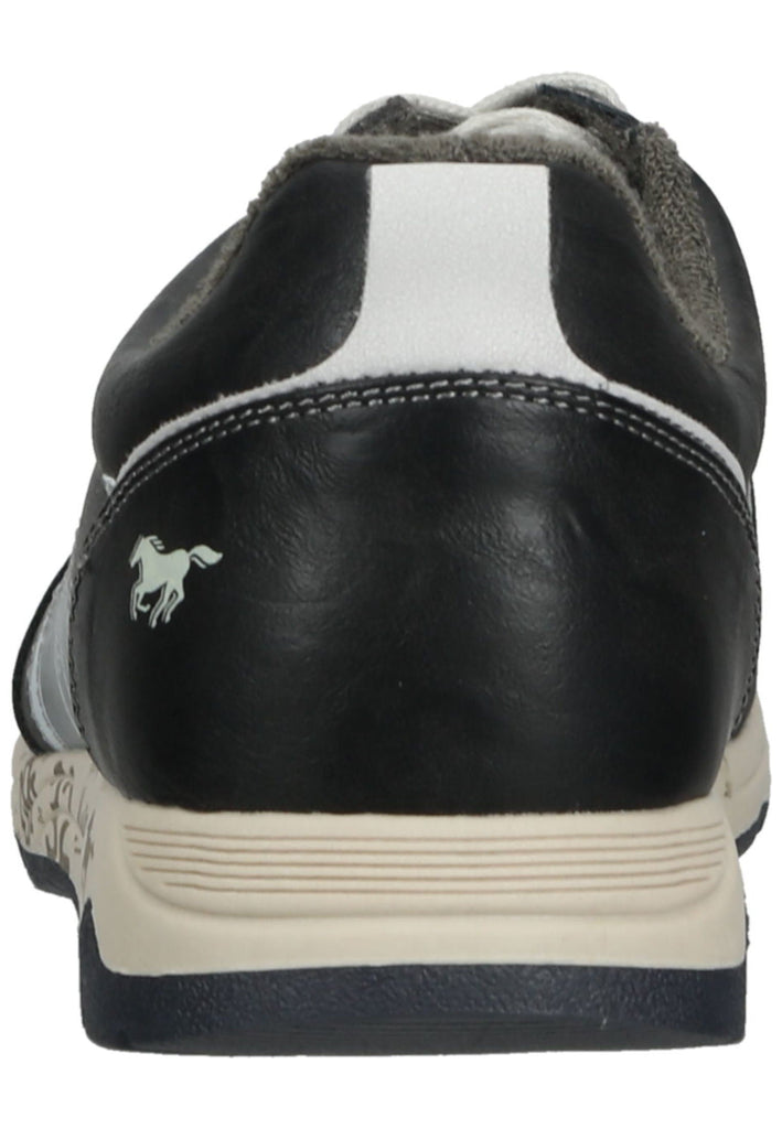 Mustang Halbschuhe Lederimitat Stein
