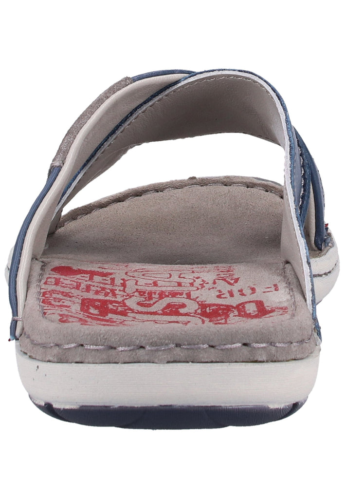 Mustang Pantoletten Leder Dunkelblau