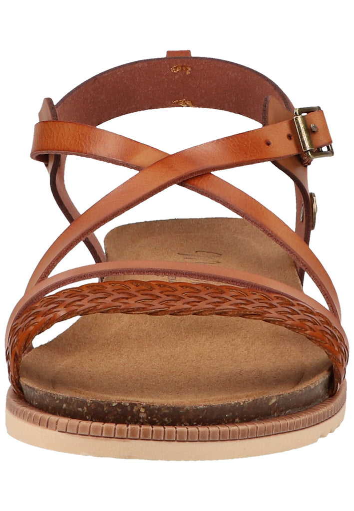 Mustang Sandalen Lederimitat Cognac