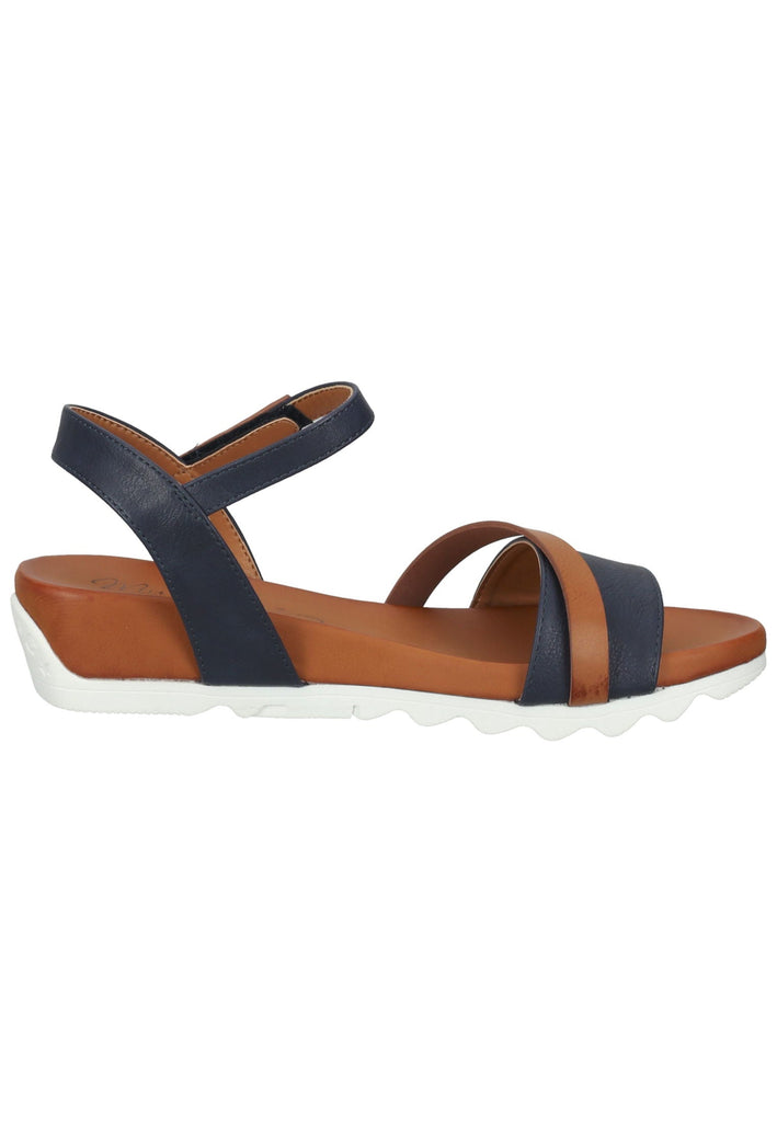 Mustang Sandalen Lederimitat Dunkelblau