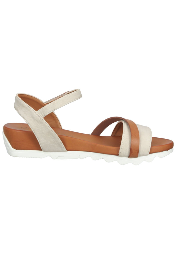 Mustang Sandalen Lederimitat Ivory