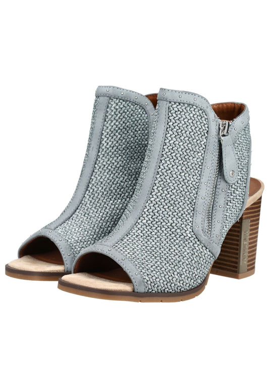 Mustang Sandalen Lederimitat/Textil Blau