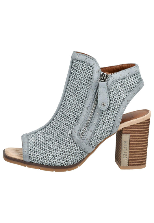 Mustang Sandalen Lederimitat/Textil Blau