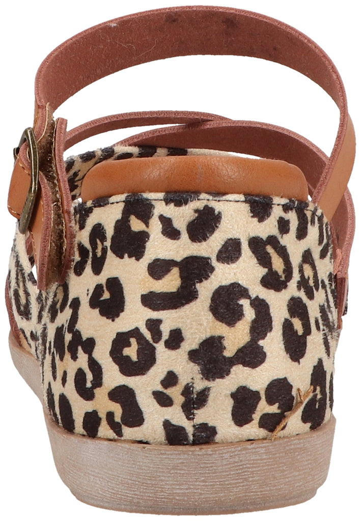 Mustang Sandalen Lederimitat/Textil Cognac