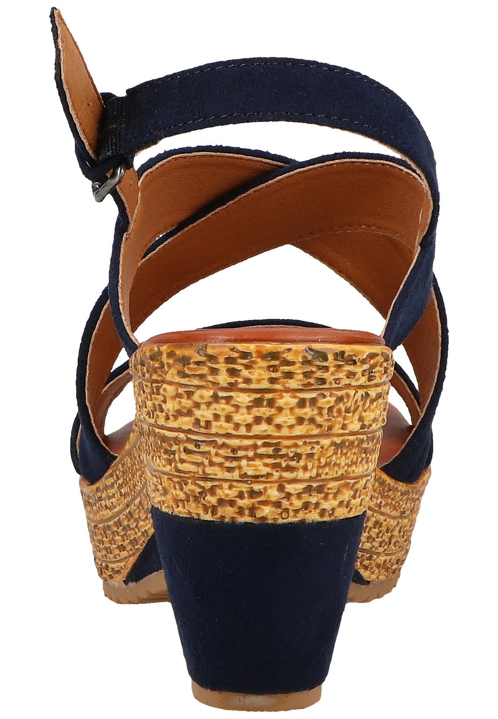 Mustang Sandalen Textil Blau