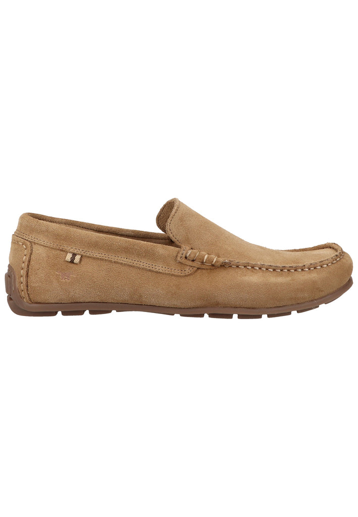 Mustang Slipper Leder Beige