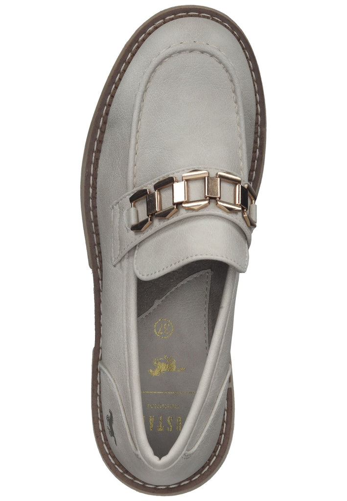 Mustang Slipper Lederimitat Ice