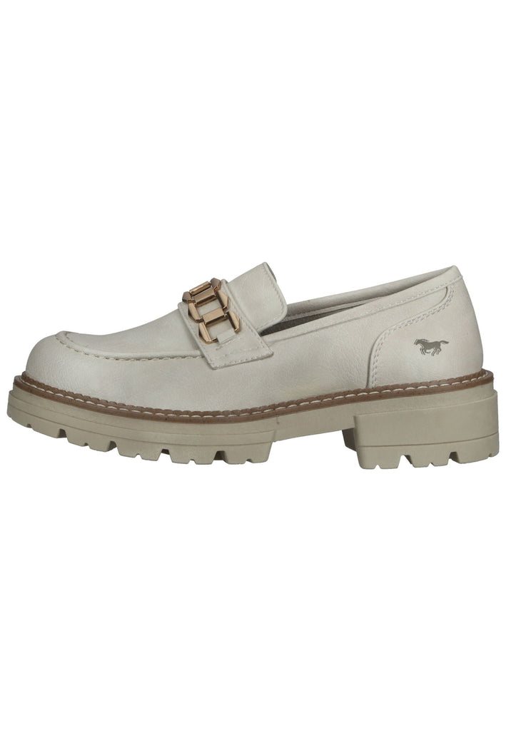 Mustang Slipper Lederimitat Ice