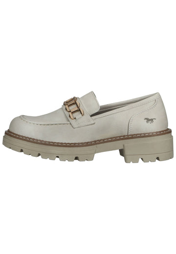 Mustang Slipper Lederimitat Ice