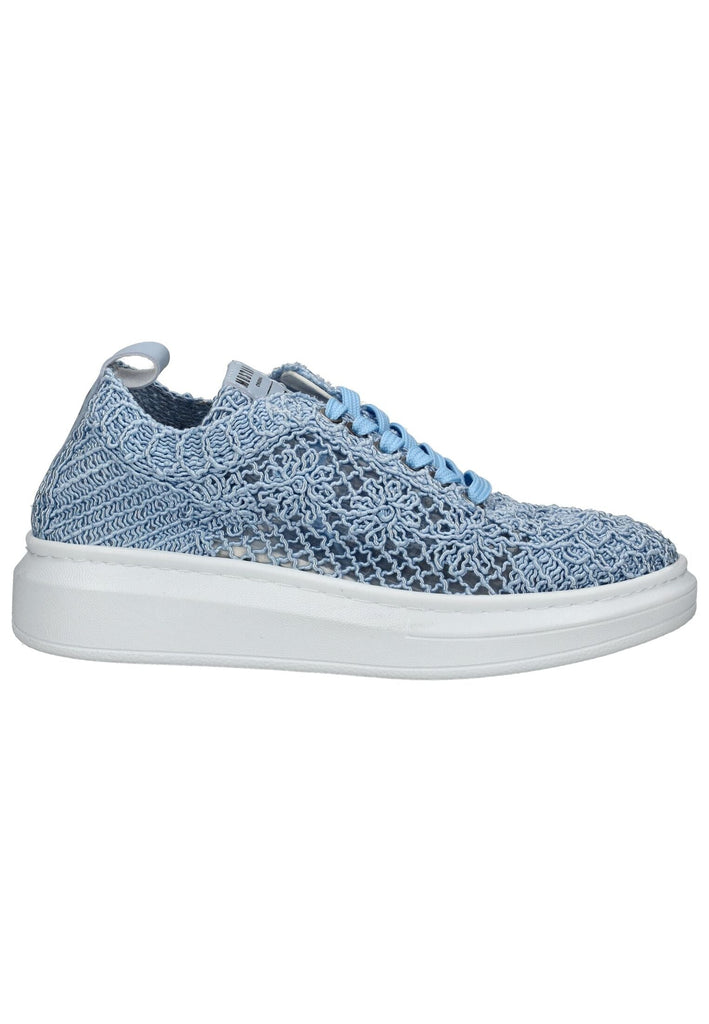 Mustang Sneaker Baumwolle Hellblau