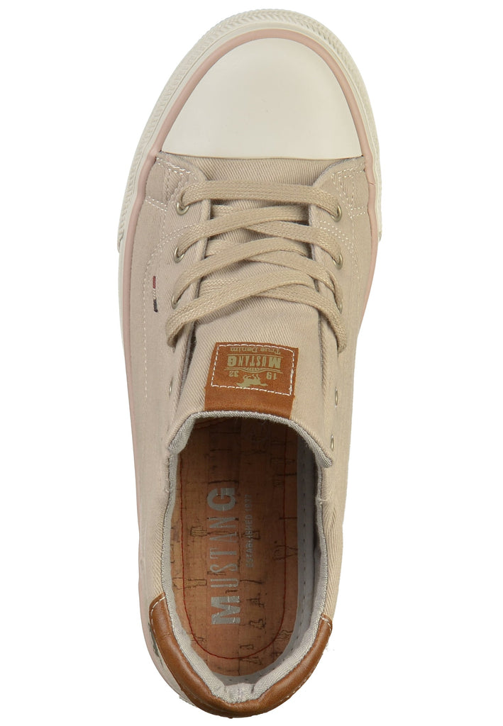 Mustang Sneaker Canvas Beige