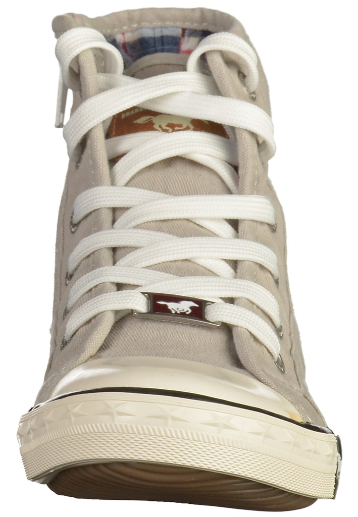 Mustang Sneaker Canvas Hellgrau