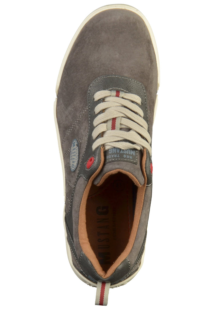Mustang Sneaker Leder Dunkelgrau