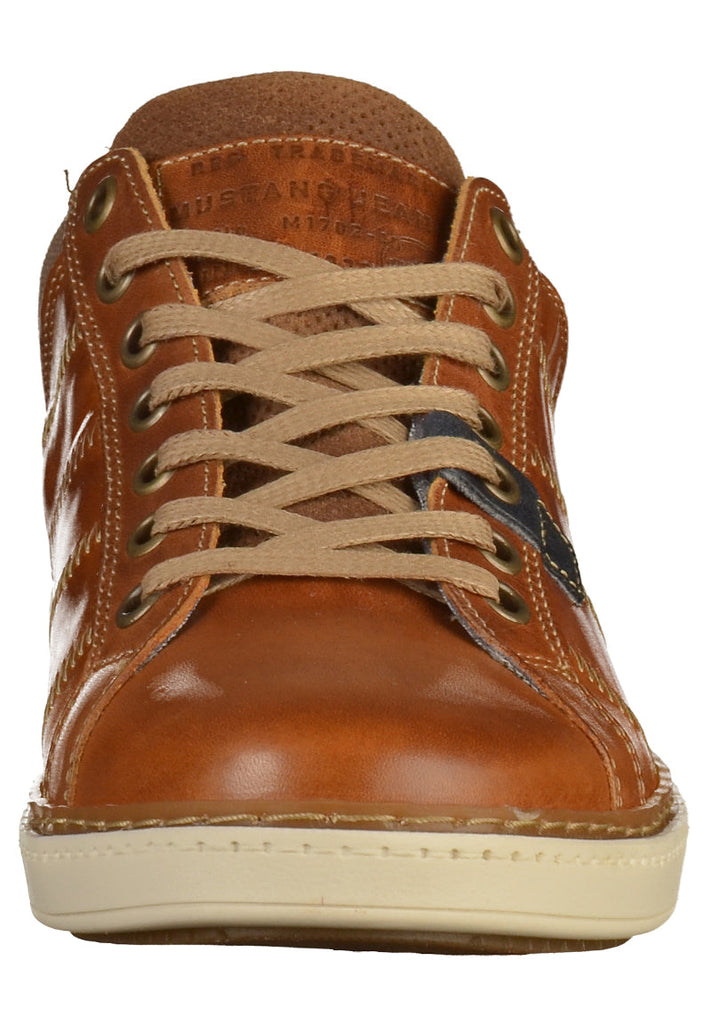 Mustang Sneaker Leder/Textil Braun