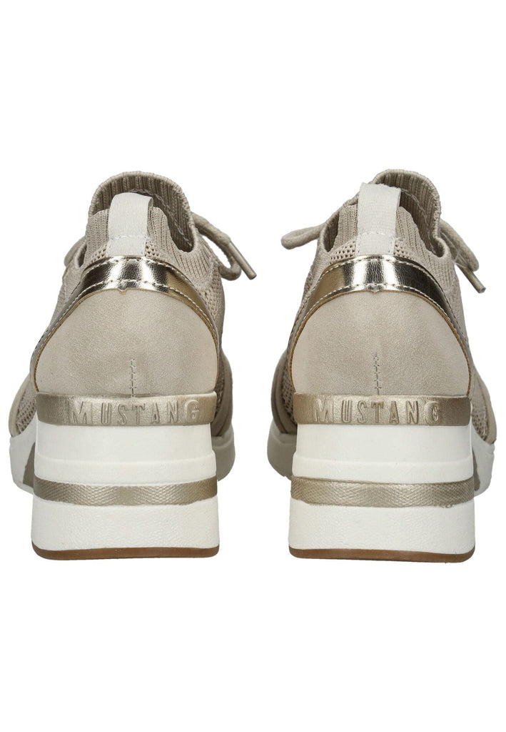 Mustang Sneaker Lederimitat Beige