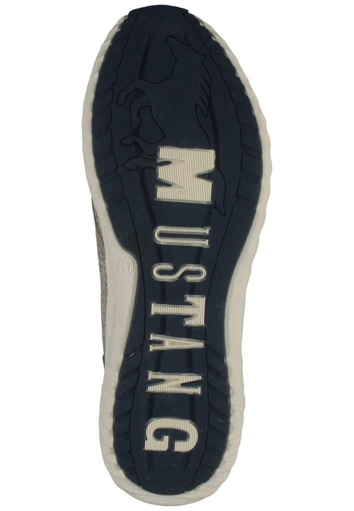 Mustang Sneaker Lederimitat Beige