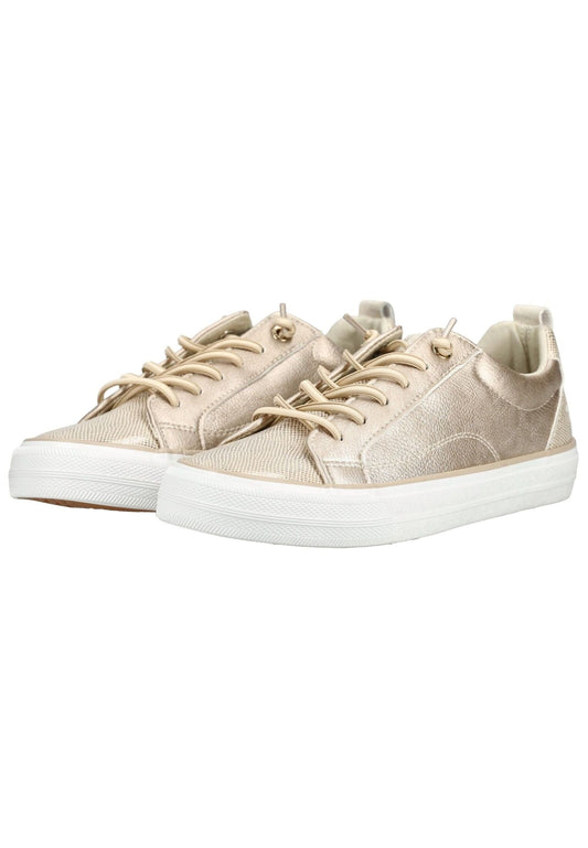 Mustang Sneaker Lederimitat Beige