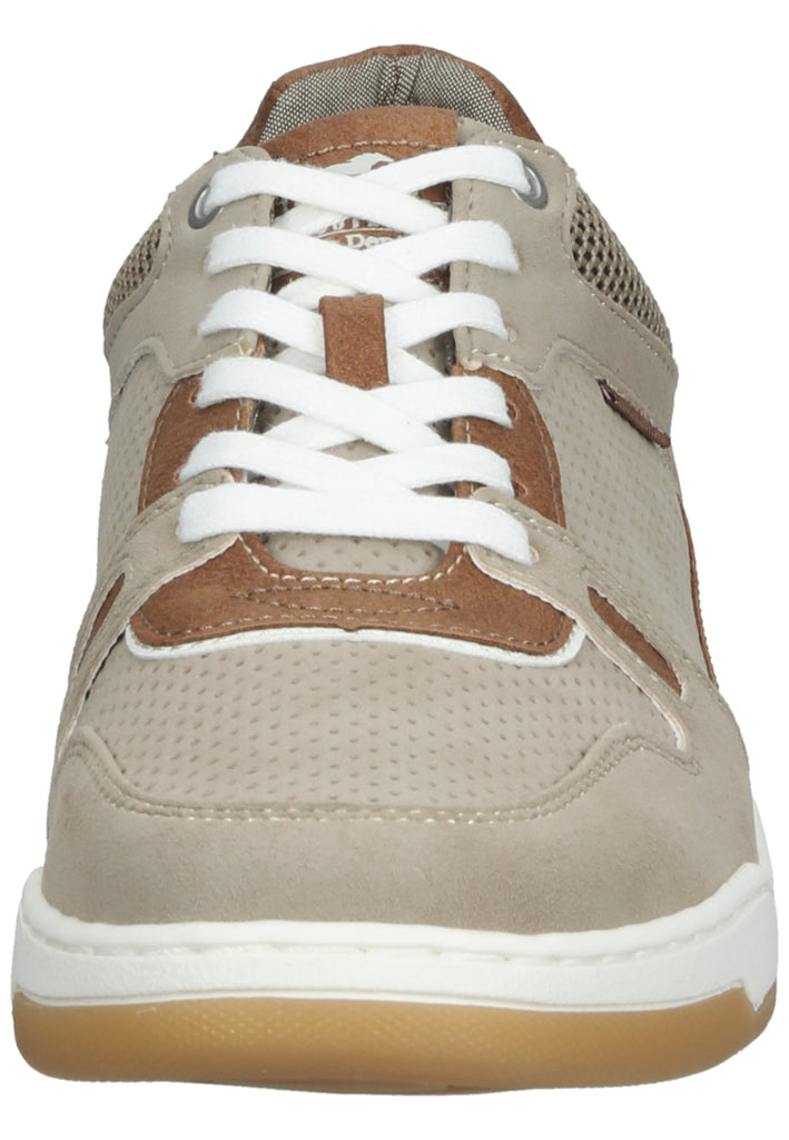 Mustang Sneaker Lederimitat Beige/Braun