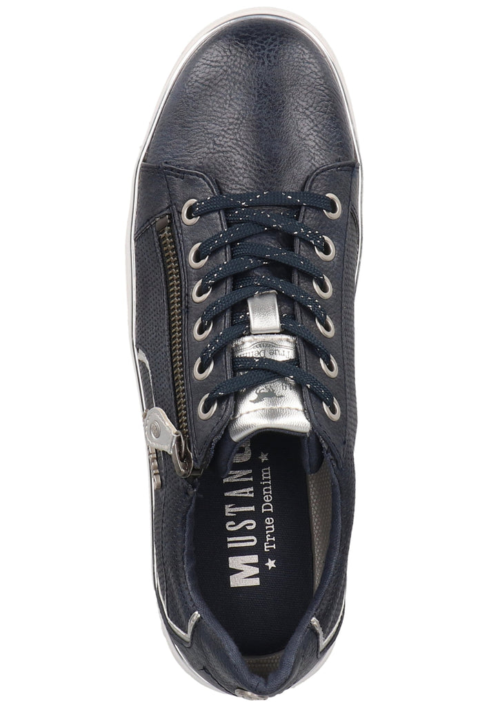 Mustang Sneaker Lederimitat Blau