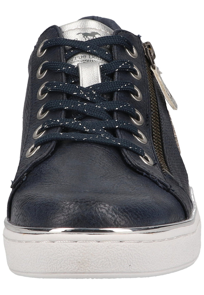 Mustang Sneaker Lederimitat Blau