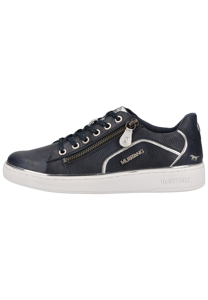 Mustang Sneaker Lederimitat Blau