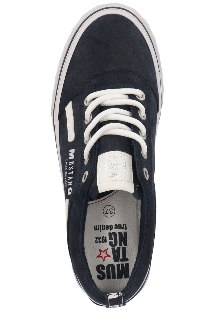 Mustang Sneaker Lederimitat Blau