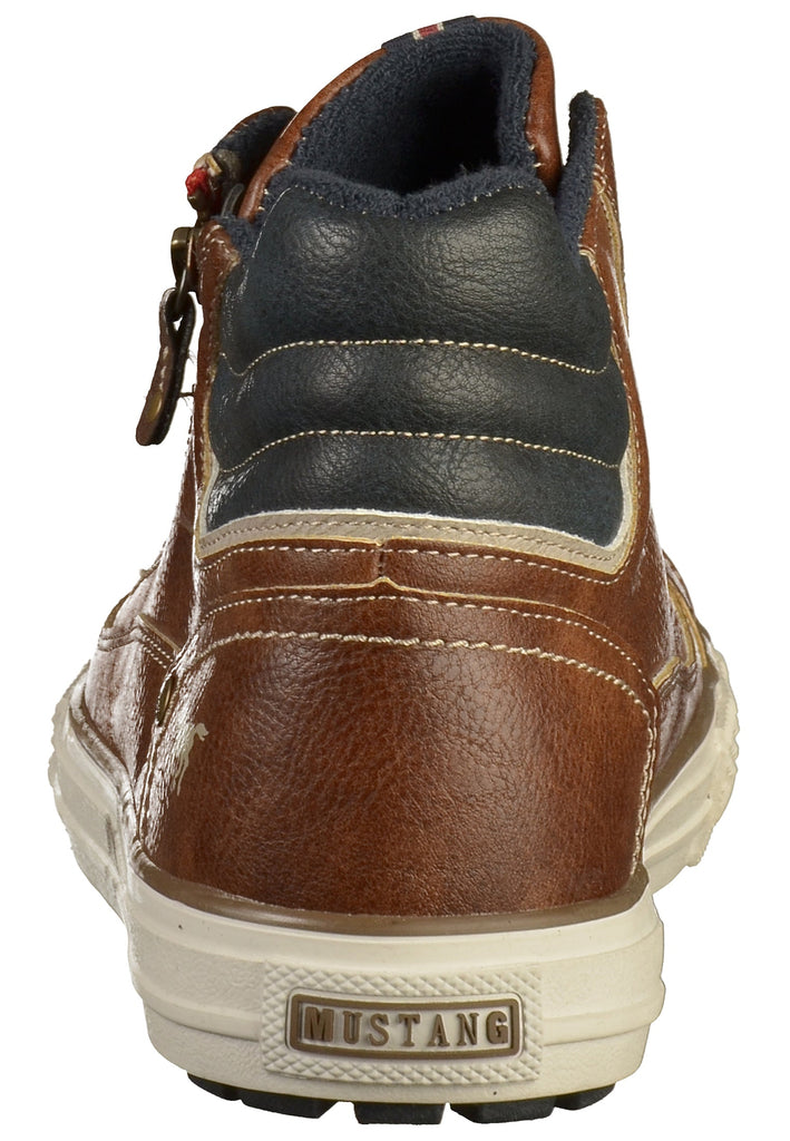 Mustang Sneaker Lederimitat Braun