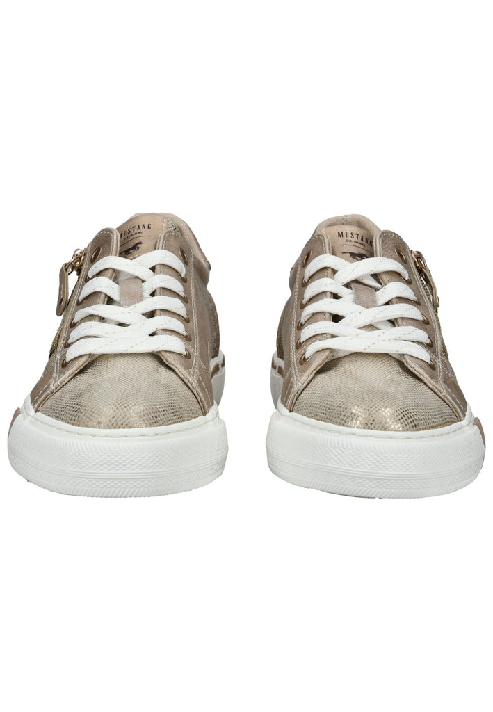 Mustang Sneaker Lederimitat Champagner