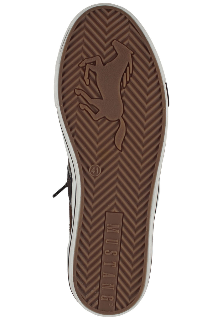 Mustang Sneaker Lederimitat Cognac