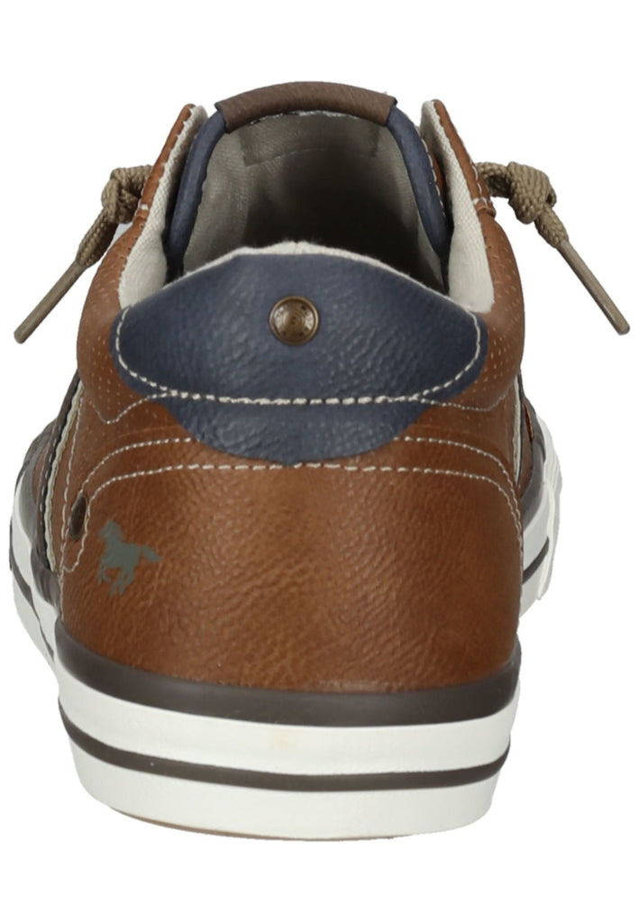 Mustang Sneaker Lederimitat Cognac
