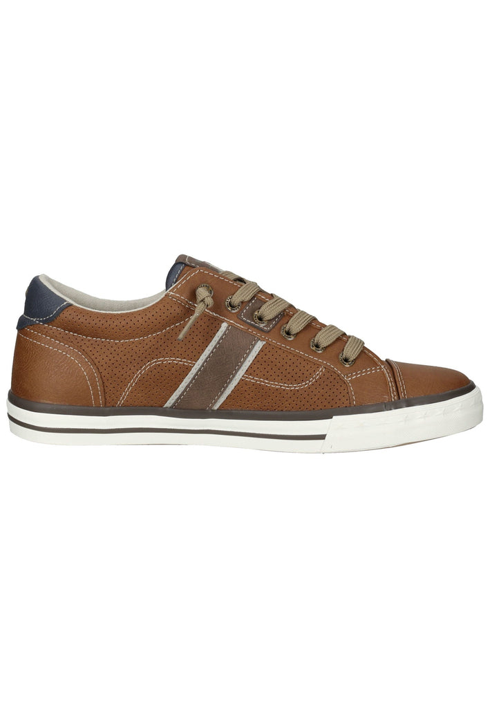 Mustang Sneaker Lederimitat Cognac