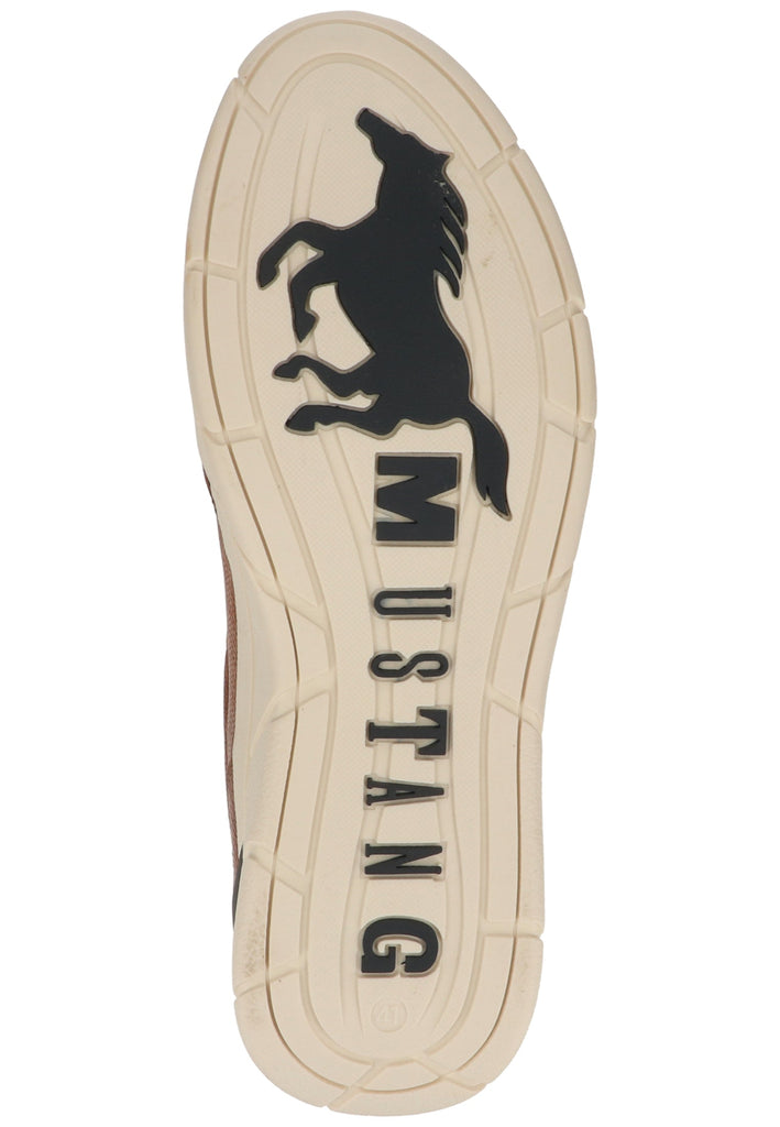 Mustang Sneaker Lederimitat Cognac