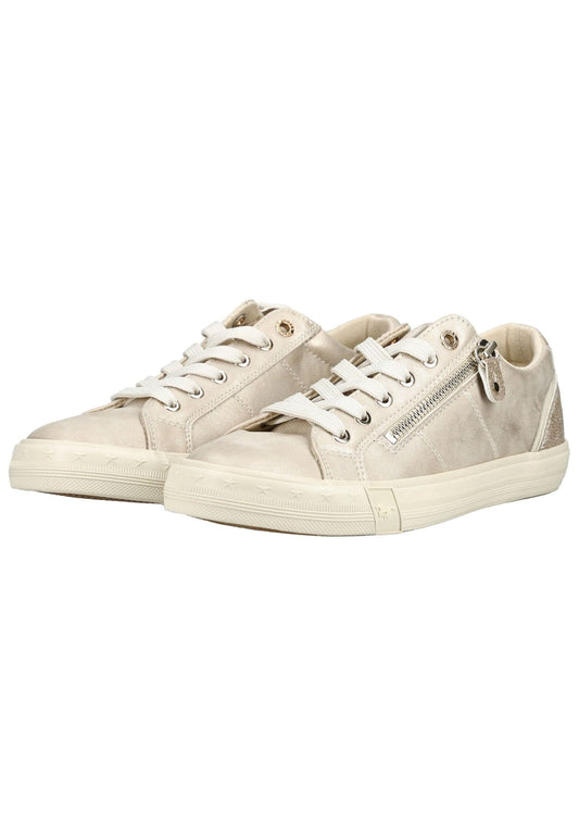 Mustang Sneaker Lederimitat Cream