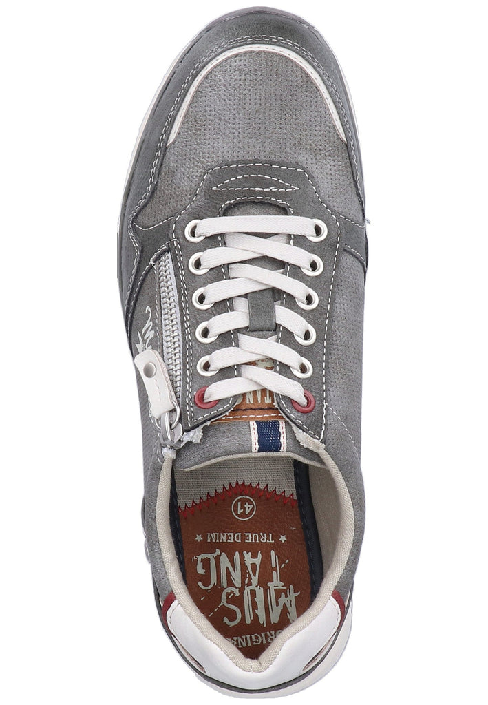 Mustang Sneaker Lederimitat Dunkelgrau