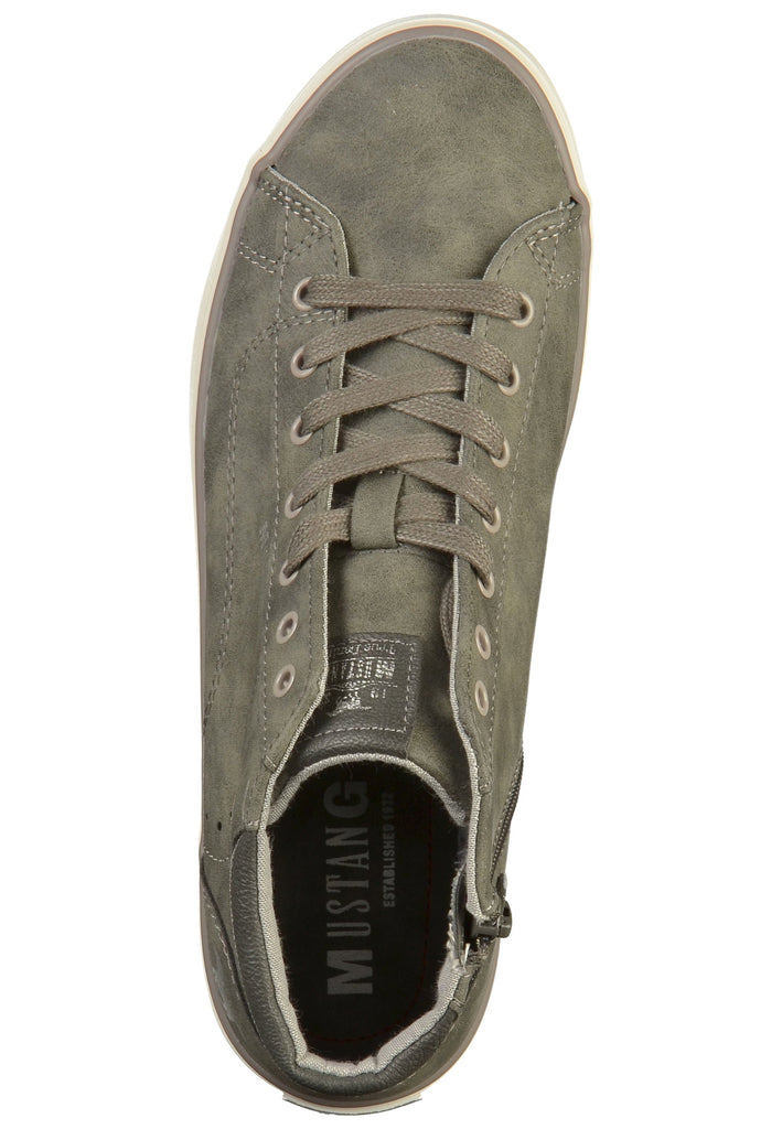 Mustang Sneaker Lederimitat Dunkelgrau