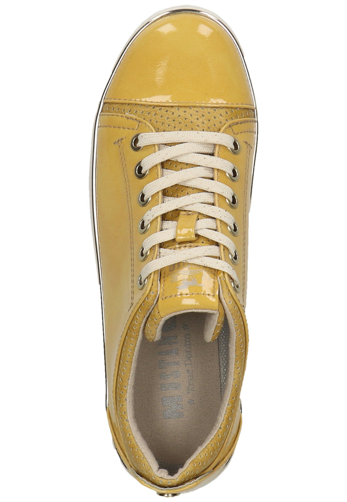 Mustang Sneaker Lederimitat Gelb