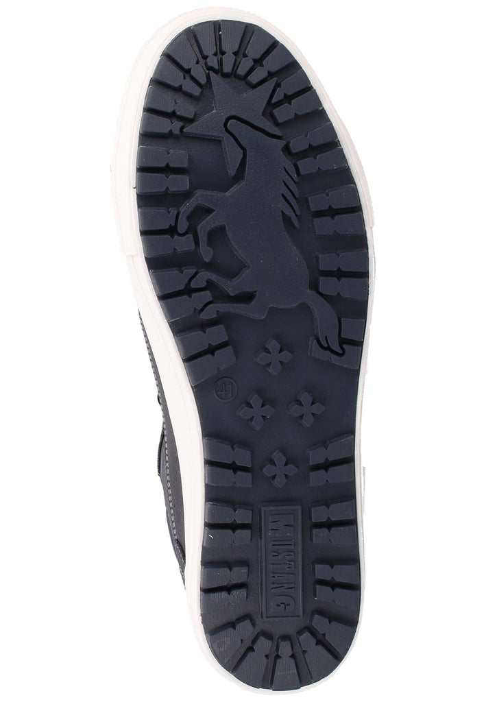 Mustang Sneaker Lederimitat Graphit