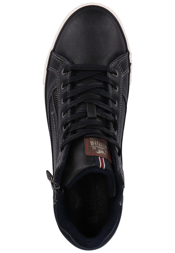 Mustang Sneaker Lederimitat Graphit