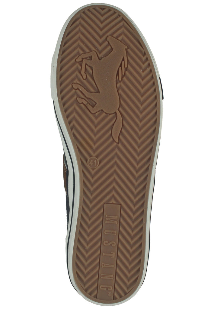 Mustang Sneaker Lederimitat Graphit