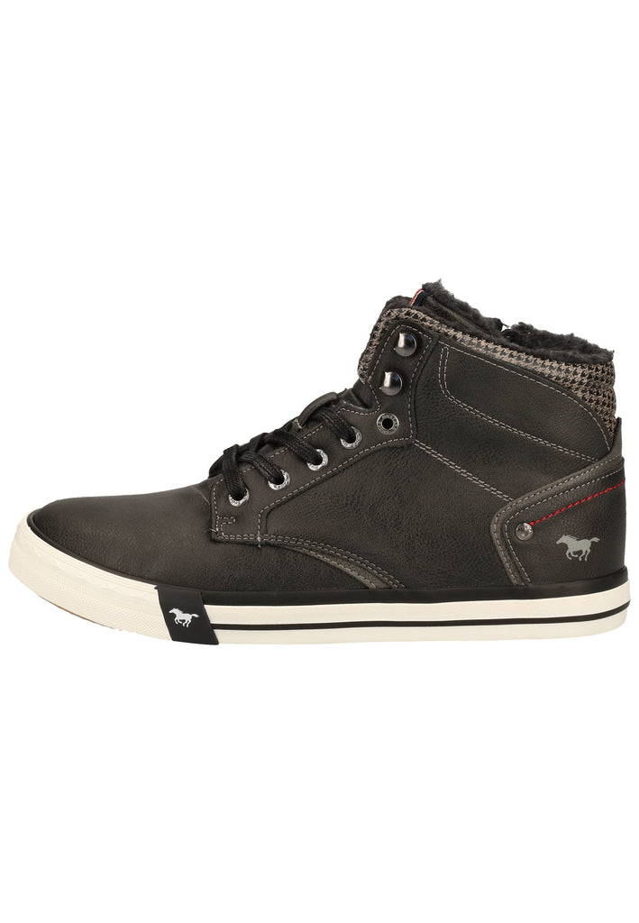 Mustang Sneaker Lederimitat Graphit Warmfutter