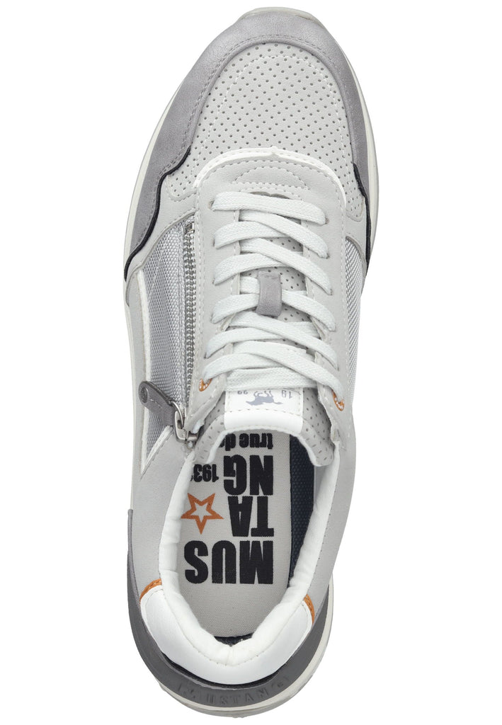 Mustang Sneaker Lederimitat Grau