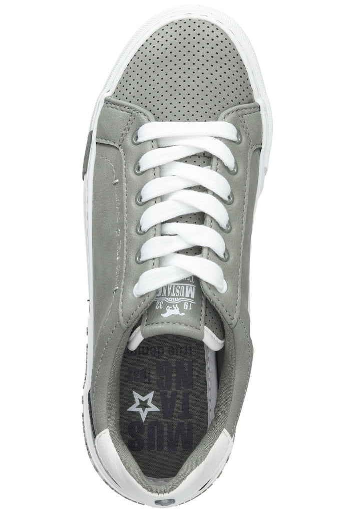 Mustang Sneaker Lederimitat Grün