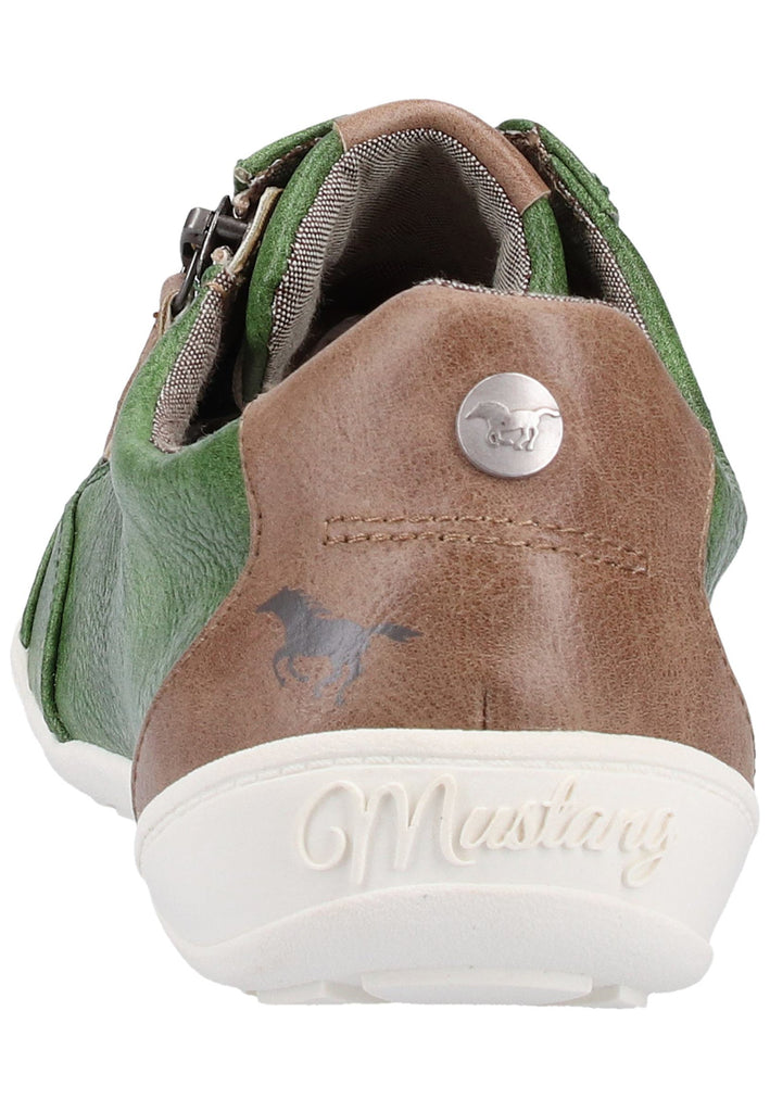 Mustang Sneaker Lederimitat Grün