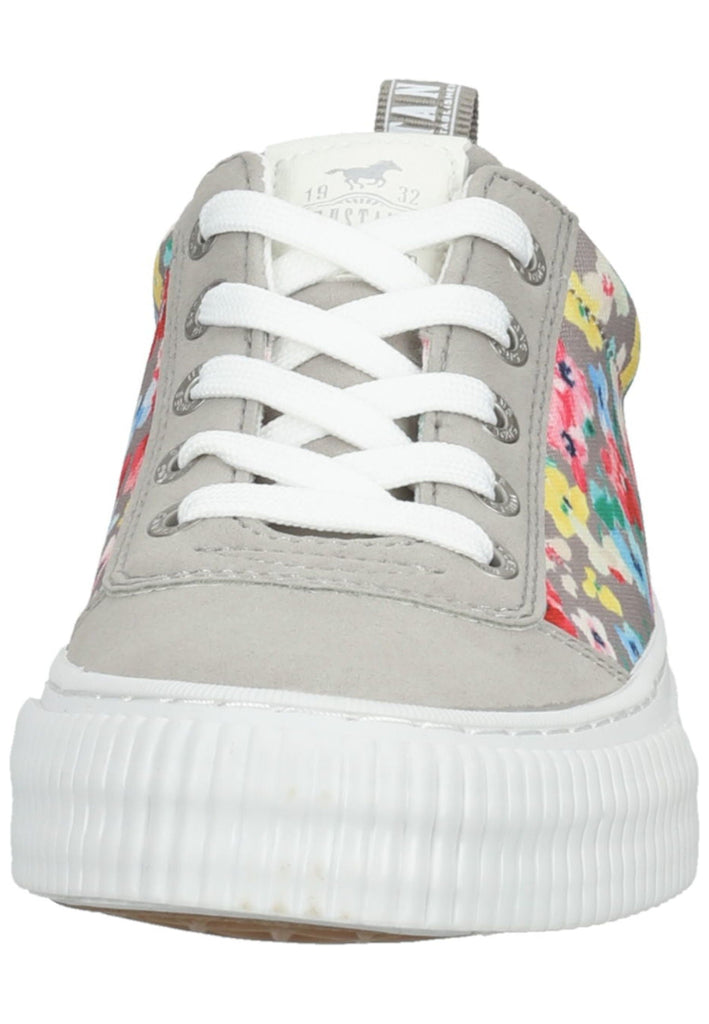 Mustang Sneaker Lederimitat Hellgrau