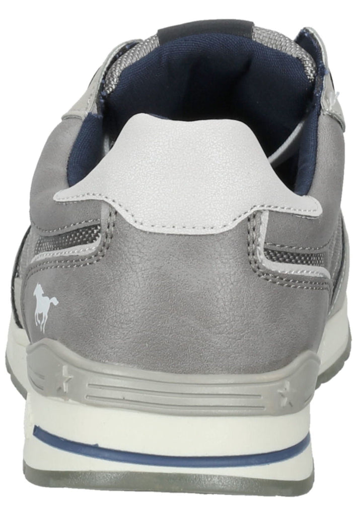 Mustang Sneaker Lederimitat Hellgrau