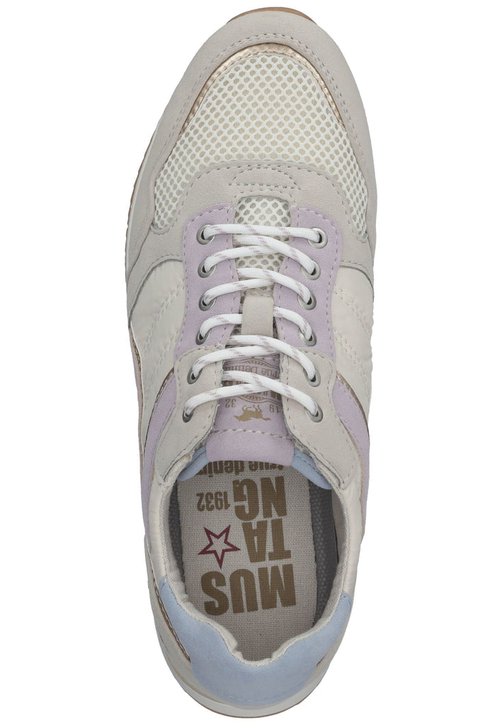 Mustang Sneaker Lederimitat Ivory