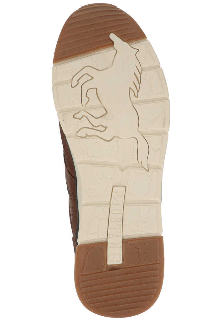 Mustang Sneaker Lederimitat Kastanie